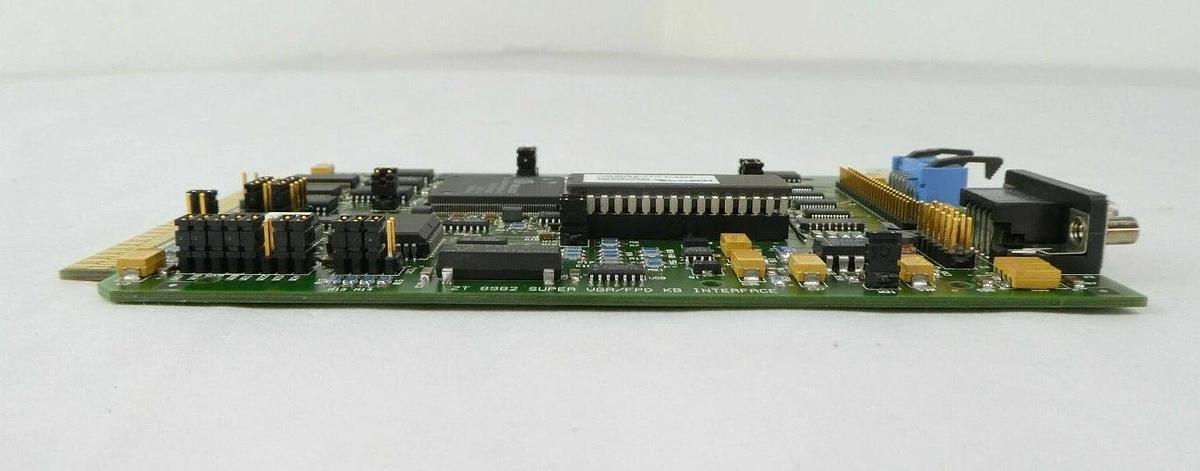Used Ziatech ZT 8982 VGA/FPD Interface PCB Card Varian 350D Ion Implanter Working