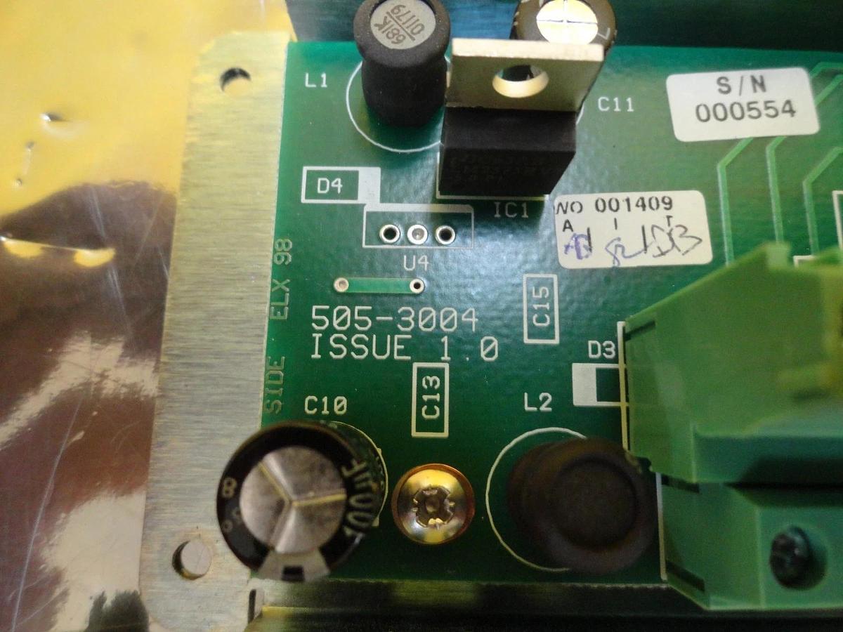 Used EBM Papst 505-3004 System 3000 24&48V Fan Monitor V2.0 PCB Assembly Used