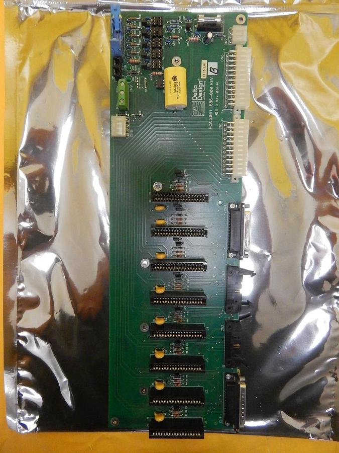 Used Delta Design 2001-586-000 Interface Backplane Board PCB 2001-586-002 Summit Used