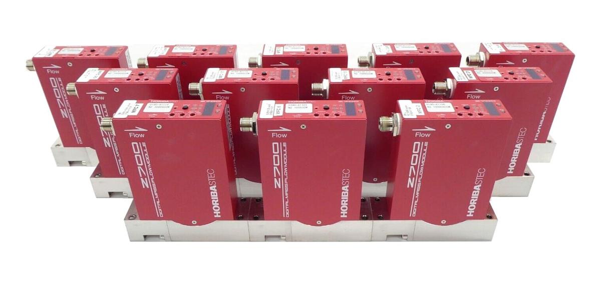 Used Horiba STEC SEC-Z714AGX Mass Flow Controller MFC Z700 Reseller Lot of 12 Working