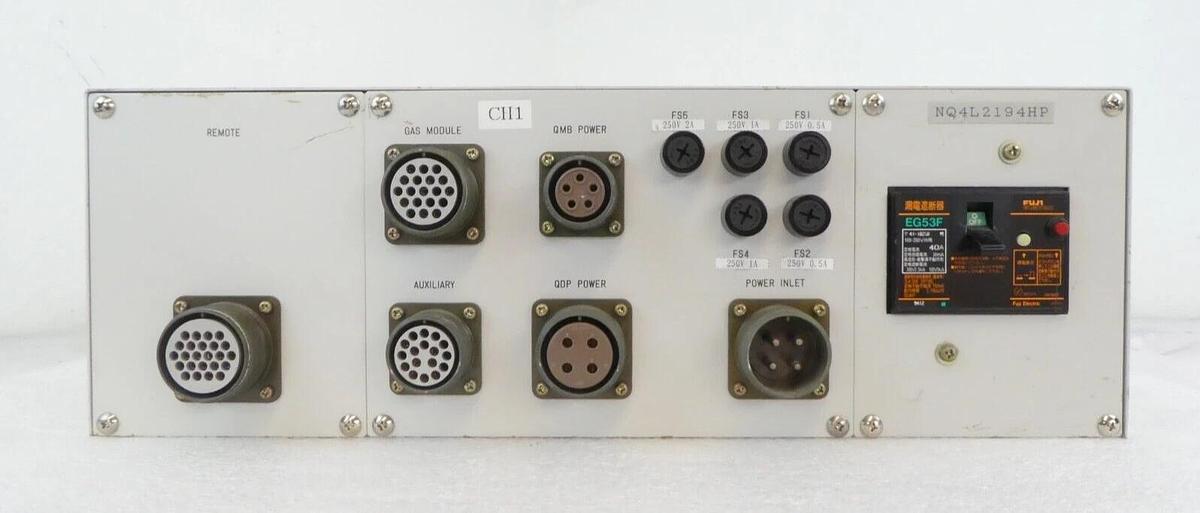 Used Edwards NQ4L2194HP Vacuum System Q Controller QMB QDP Untested Surplus