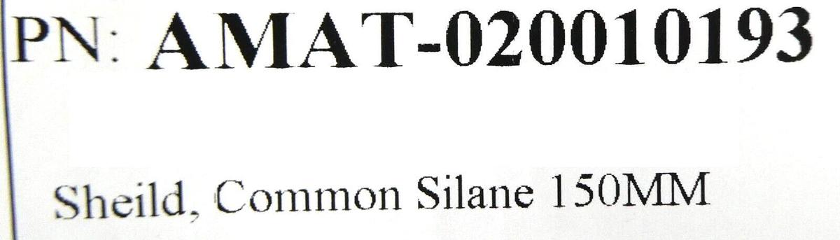 Used AMAT Applied Materials 0200-10193 150mm Ceramic Silane Sheild Working Surplus