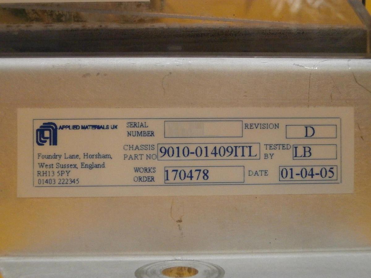 Used AMAT Applied Materials 9090-00442 PSU Resistor 9010-01409ITL Incomplete Used