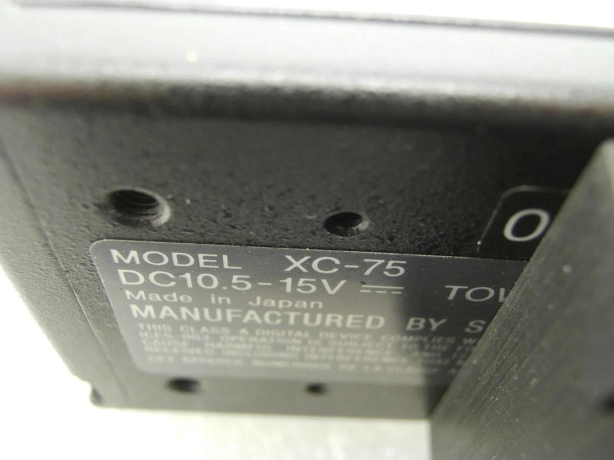 Used Cognex 800-5660-2 Wafer Camera 203-0099-RB acuLight II Sony XC-75 HF35A-2M1 Used