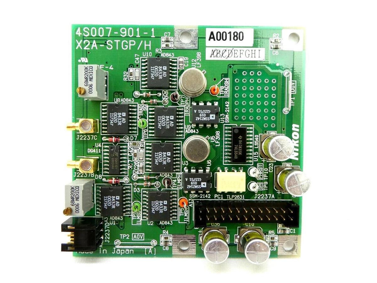 Used Nikon 4S007-901-1 Processor Board X2A-STGP/H PCB NSR Series System Working