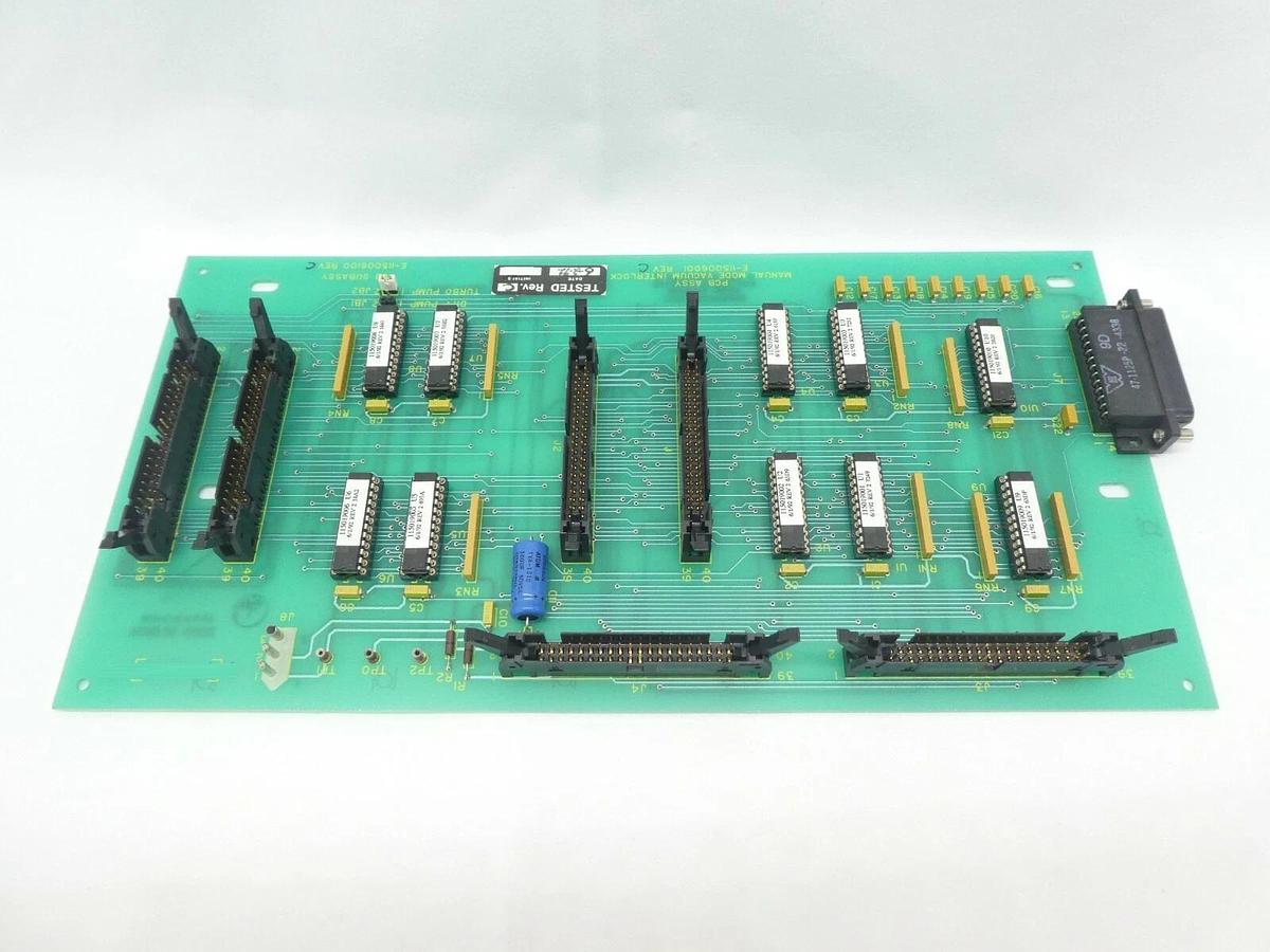 Used Varian Semiconductor VSEA E-115006001 Manual Mode Vacuum Interlock PCB Rev. C