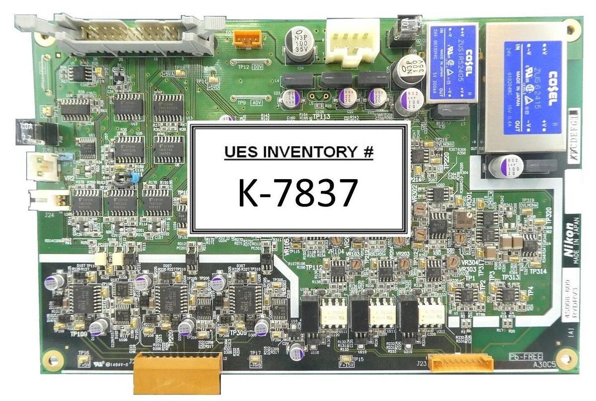 Used Nikon 4S008-609 Driver PCB RYDRV3 NSR Series Working Surplus
