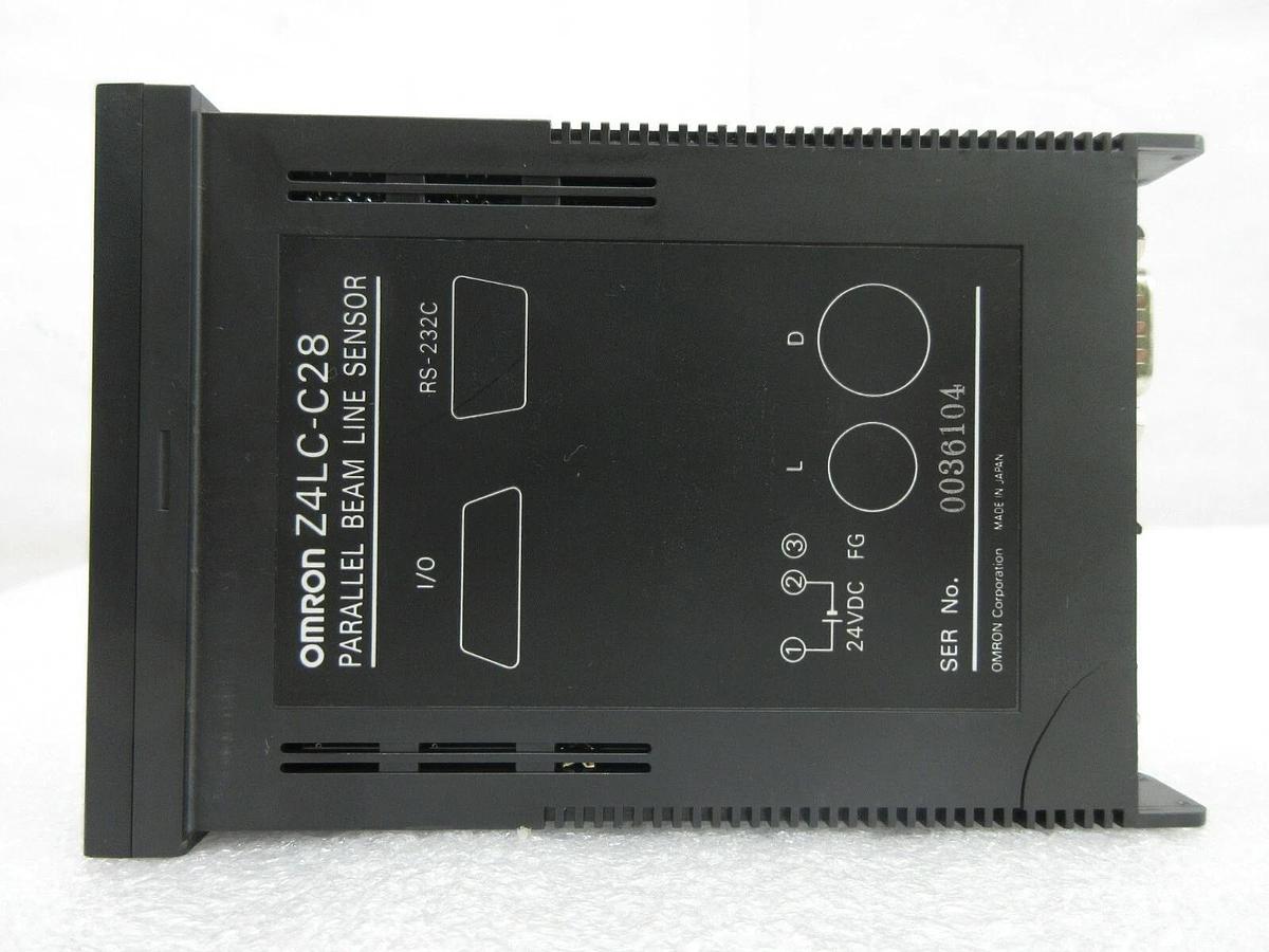 Used Omron Z4LC-C28 Parallel Beam Line Sensor NSR-S307E DUV Scanning System As-Is