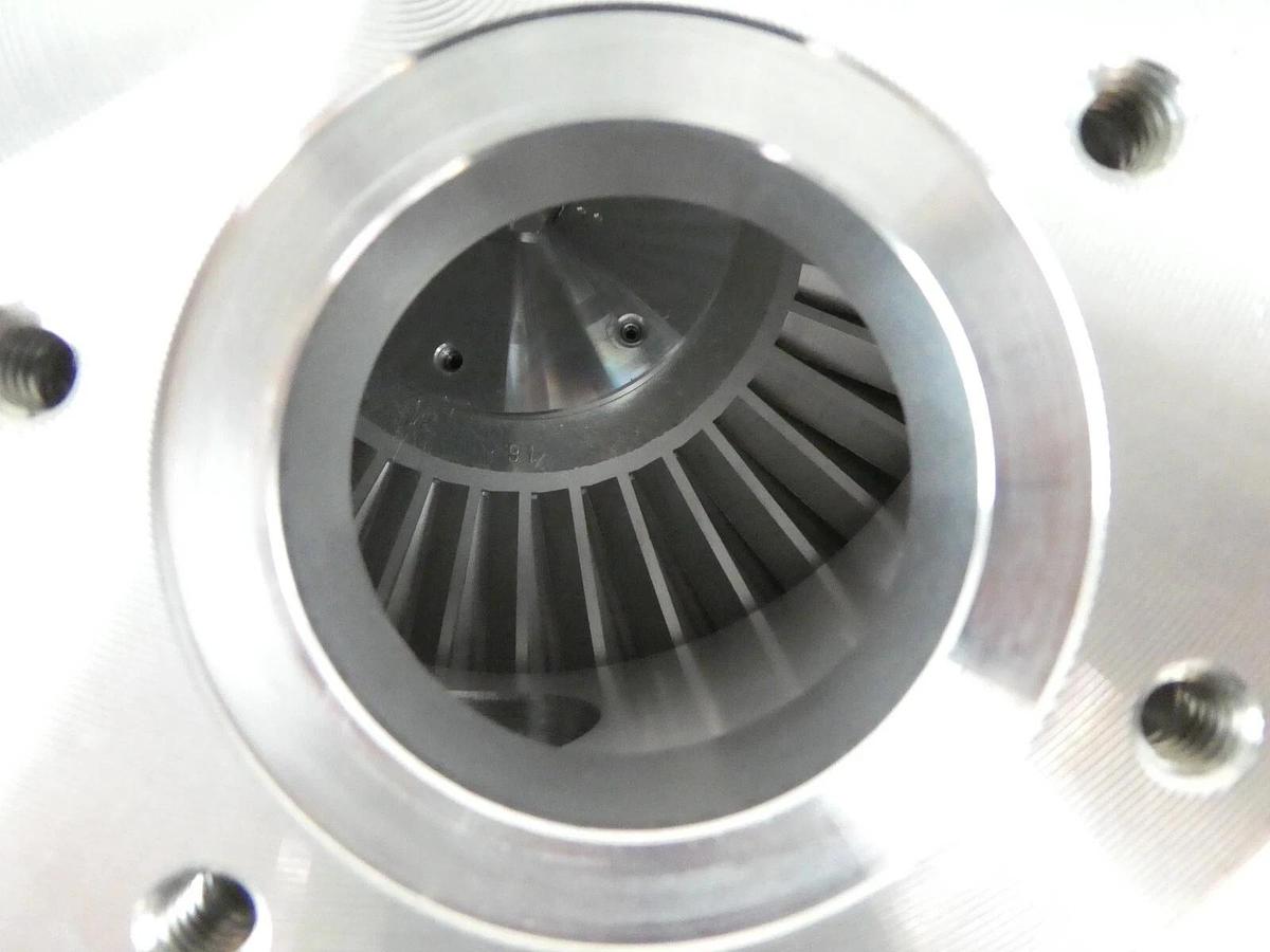 Used Alcatel Adixen PTM5154 Turbomolecular Pump ASM Turbo with Cables Working
