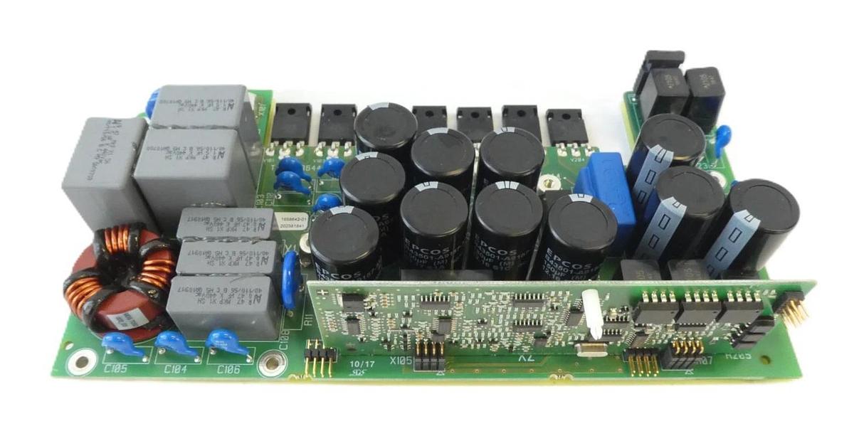 Used Huttinger 1658642-01 Power Distribution PCB Assembly TE 1658644 VER00 Working
