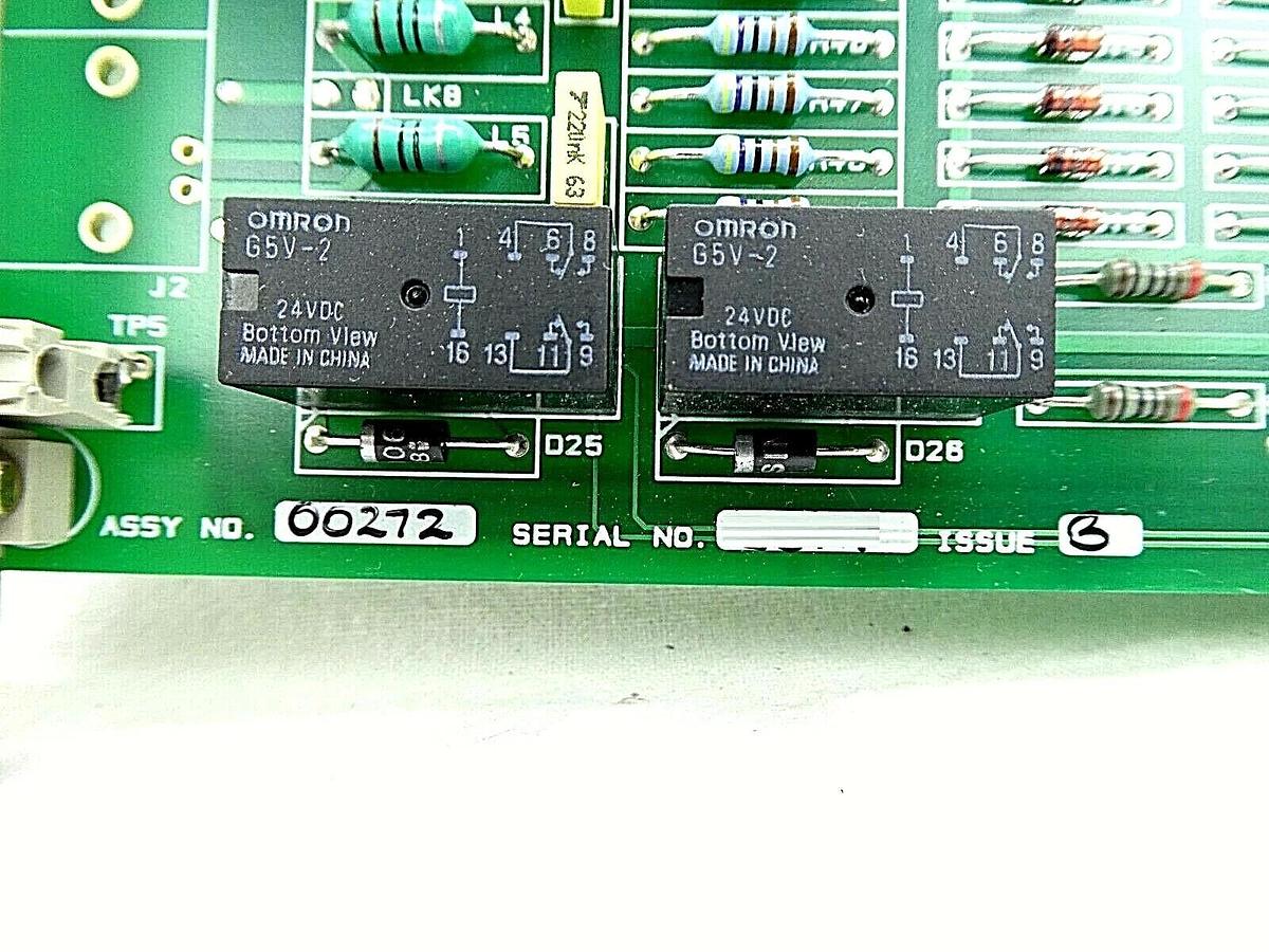 Used AMAT Applied Materials 00272 Vendor Interface A Mag Card PCB Working Surplus