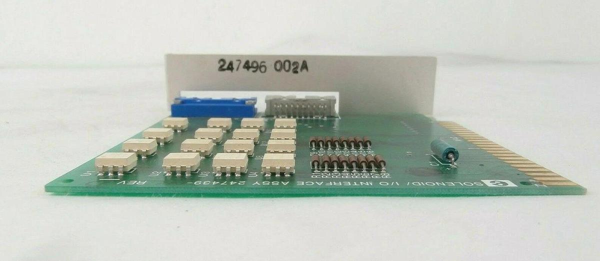 Used Electroglas 247439-001 Solenoid I/O Interface PCB Card 4085x PSM Working
