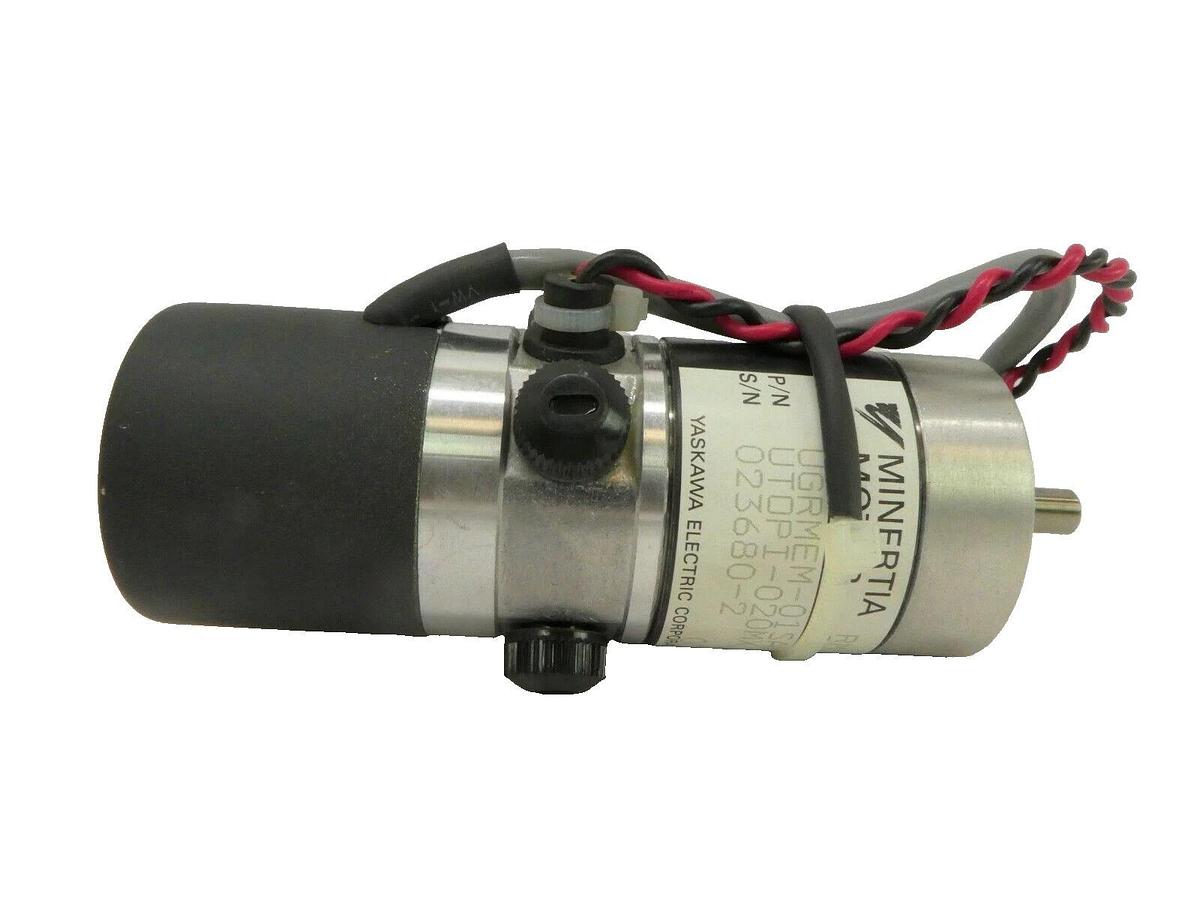 Used Yaskawa Electric UTOPI-020MX Minertia Motor UGRMEM-01SAKOE Nikon NSR-S204B Spare