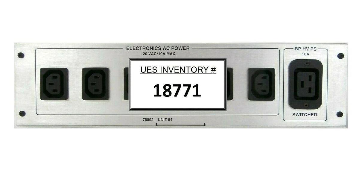 Used ESI Electro Scientific Industries 76892 Power Distribution Unit 9250 Laser Spare