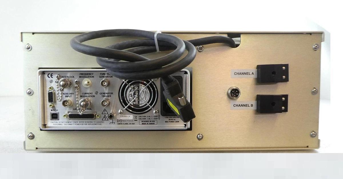 Used KLA-Tencor 0581884-004 Laser System New Focus TLB-6800-LN 7004 TLB 7000 Untested
