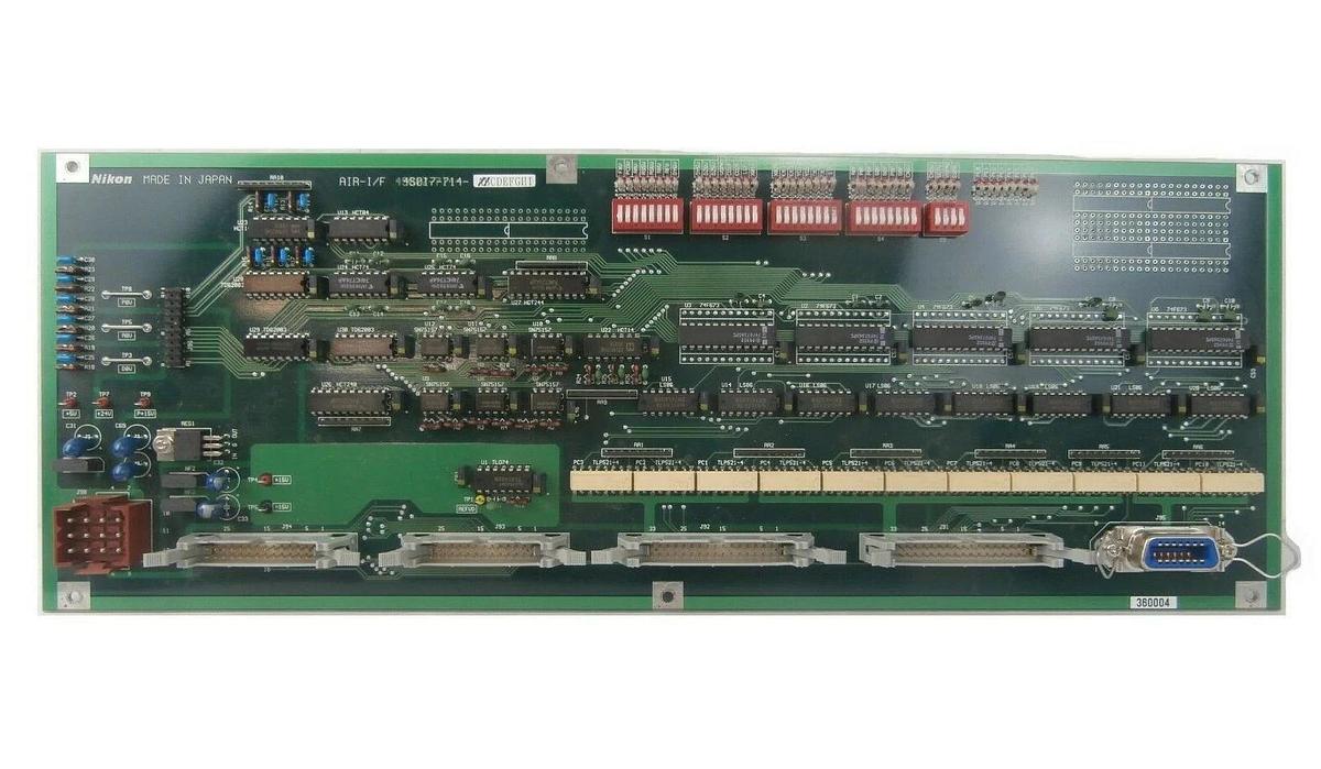 Used Nikon 4S017-714 Interface Board PCB AIR-I/F NSR Series System Working