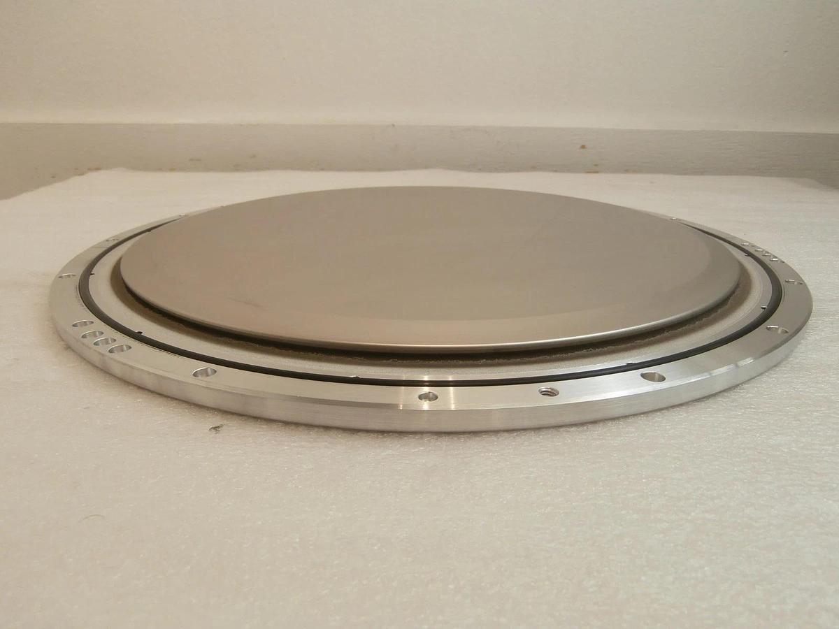 Used Honeywell 092306 300mm 5N Ti Titanium Target 20.625X17.478X1.000X0.500IN Working