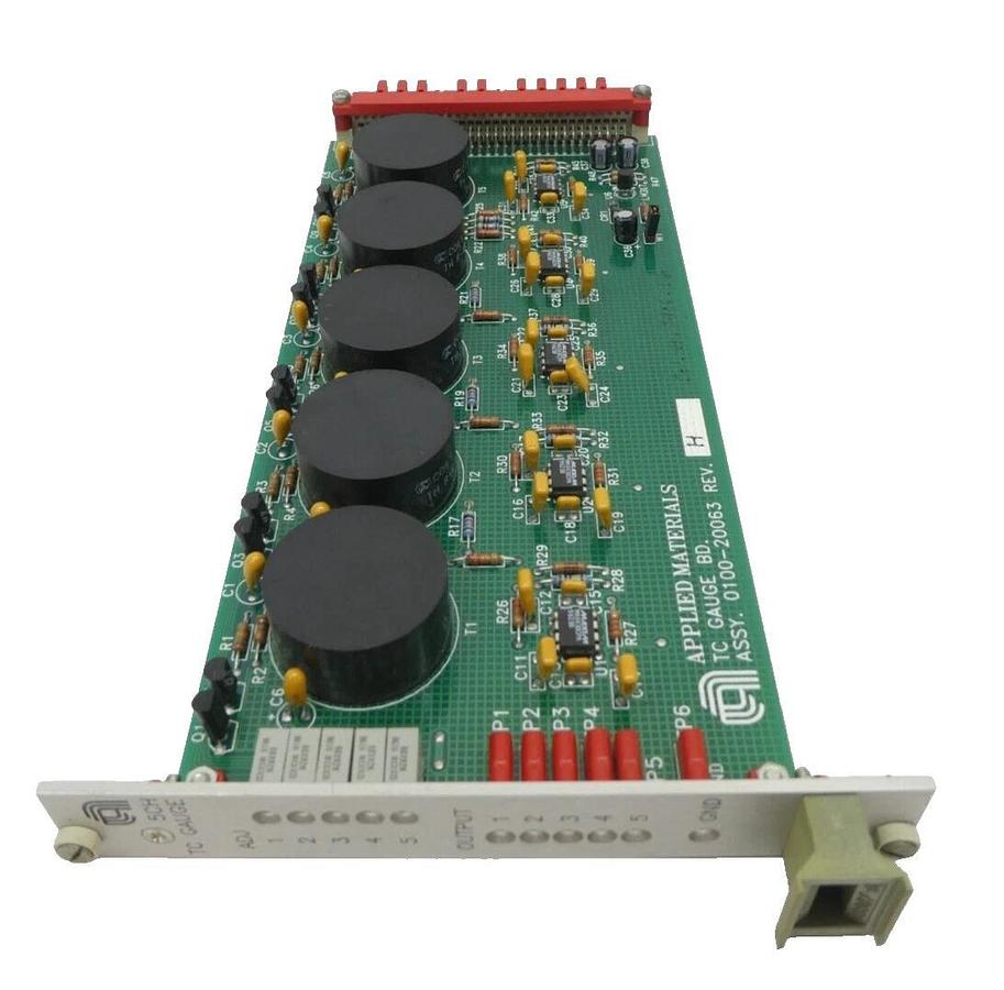 Used AMAT Applied Materials 0100-20063 5CH TC Gauge PCB Card Working Surplus