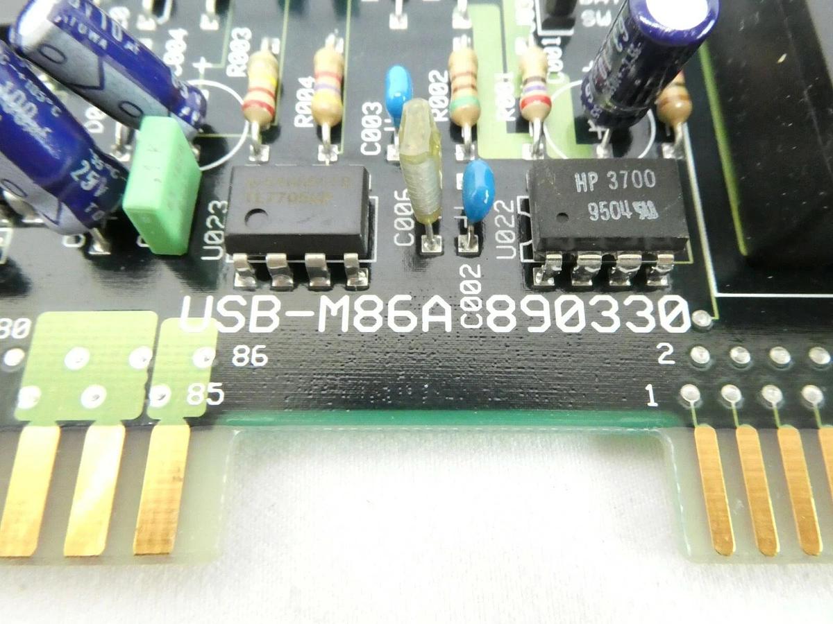 Used Ushio 890330 USB-M86A PCB Card A102 9150 90S DUV Lithography Working Spare