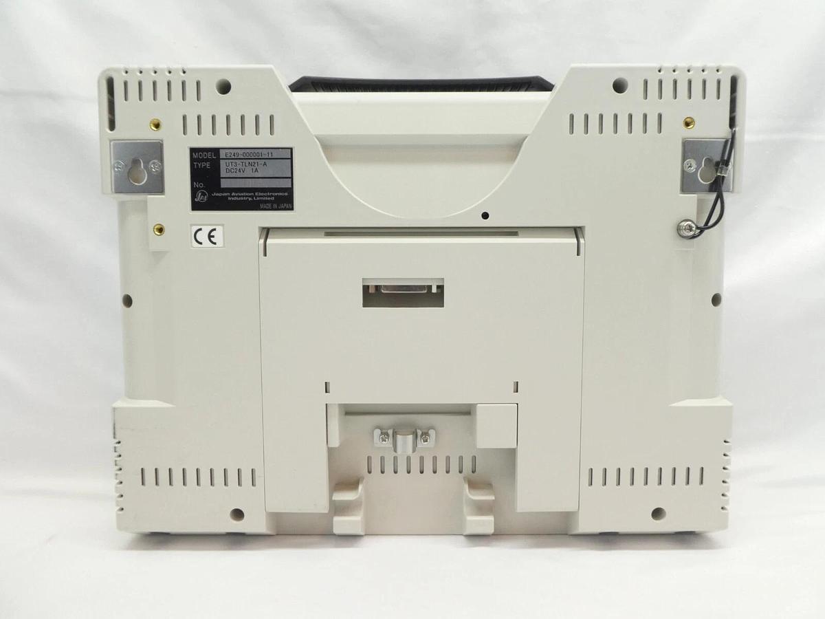 Used JAE Japan Aviation UT3-TLN21-A Handheld Display TEL E249-000001-11 Working