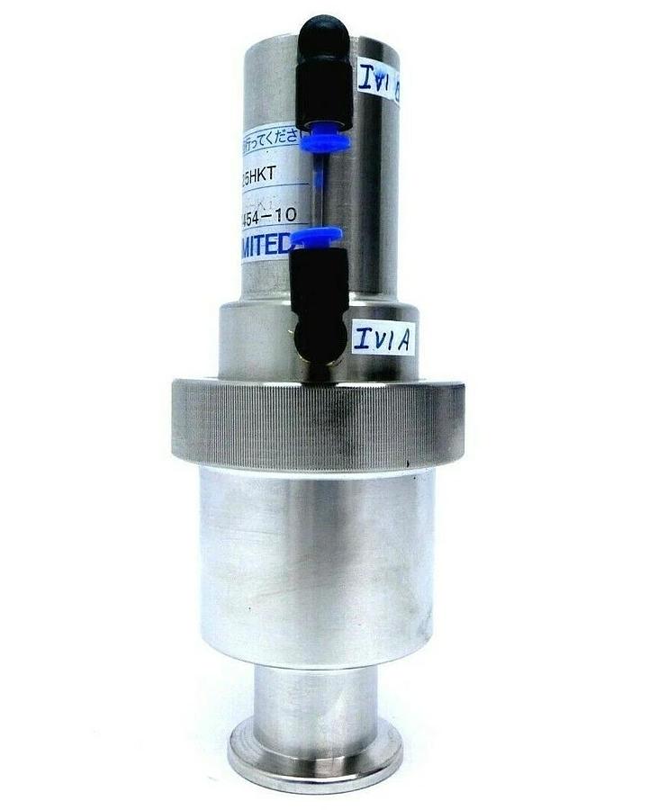 Used Diavac Limited LCAV-25HKT Pneumatic Right Angle Valve Working Surplus