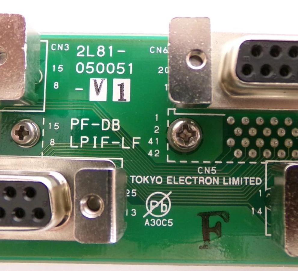 TEL Tokyo Electron 2L81-050051-V1 Interface PCB LPIF-LF New Surplus