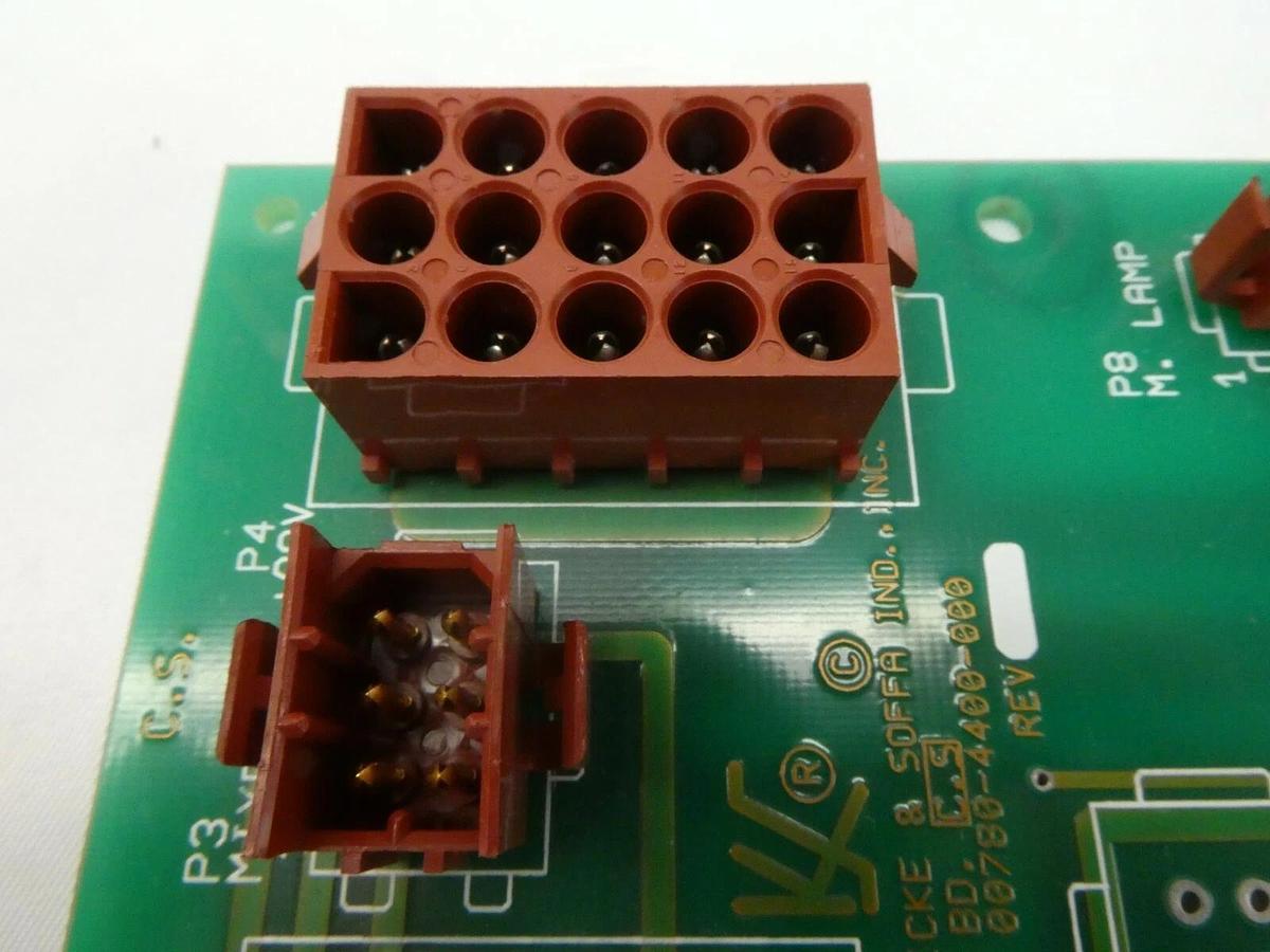 Used Kulicke & Soffa Industries 00780-4400-000 DC Power PCB 00780-4400-001 Working