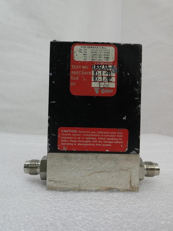 Used Tylan FC-2900V Mass Flow Controller MFC 2900 Series 75 SCCM N2 Used Working