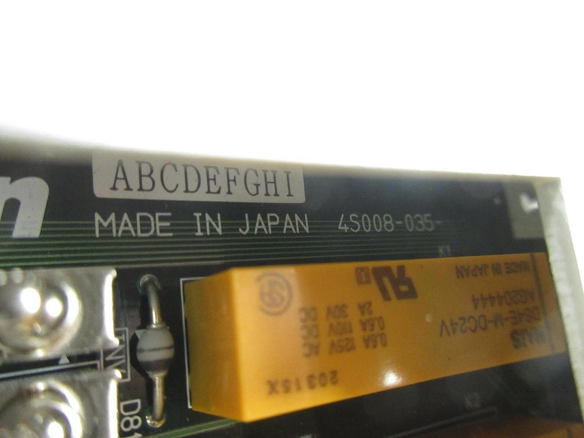 Used Nikon 4S008-035 Lamp Control Module NSR System Used Working