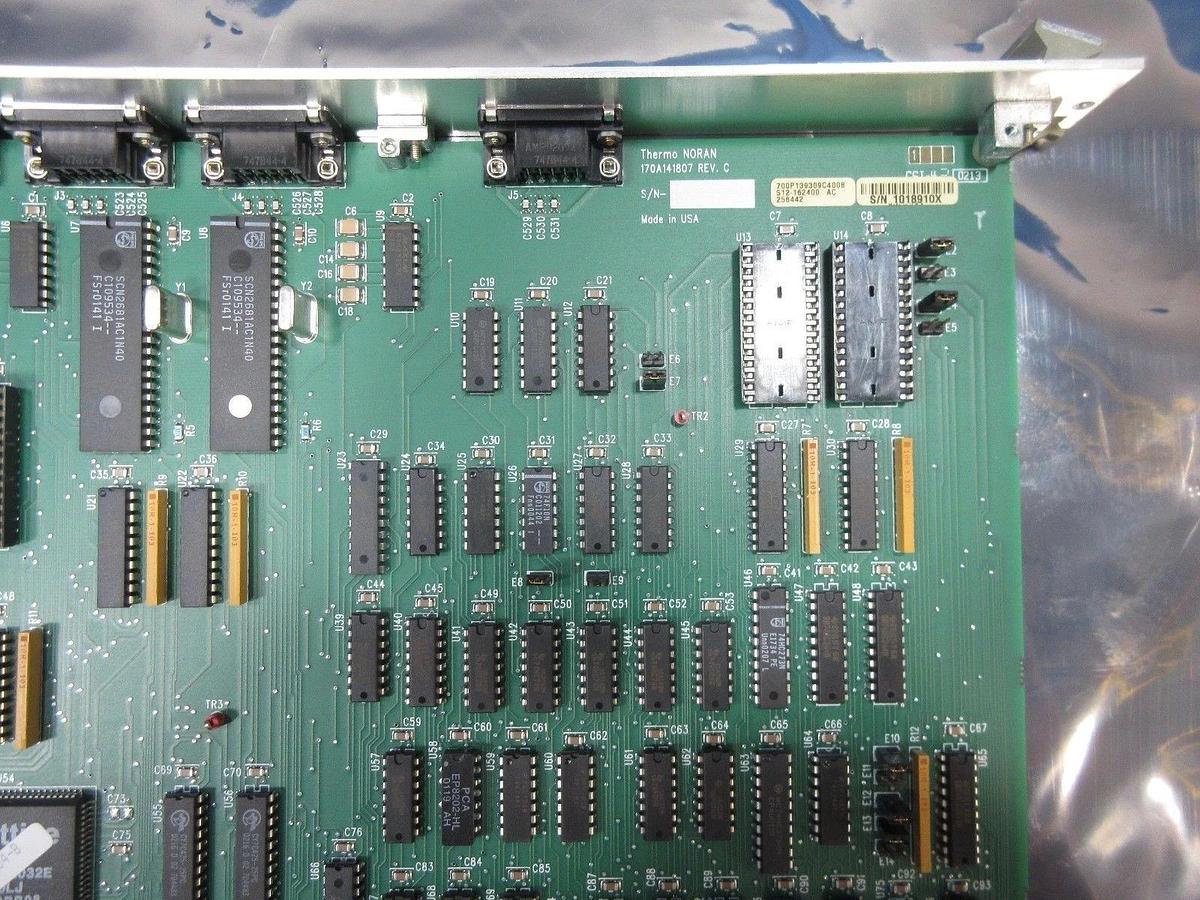 Used Thermo Noran 170A141807 I/O/M BD 700P135927 AMAT SemVision cX Used Working