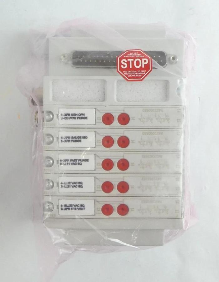 AMAT Applied Materials 0190-89628 5-Port Pneumatic Manifold Lot of 2 New Spare