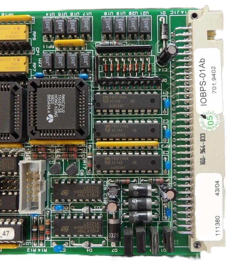 Used Schleuniger 302002-2 Processor PCB Card IOPCB IOBPS-01Ab PS 9500 Working
