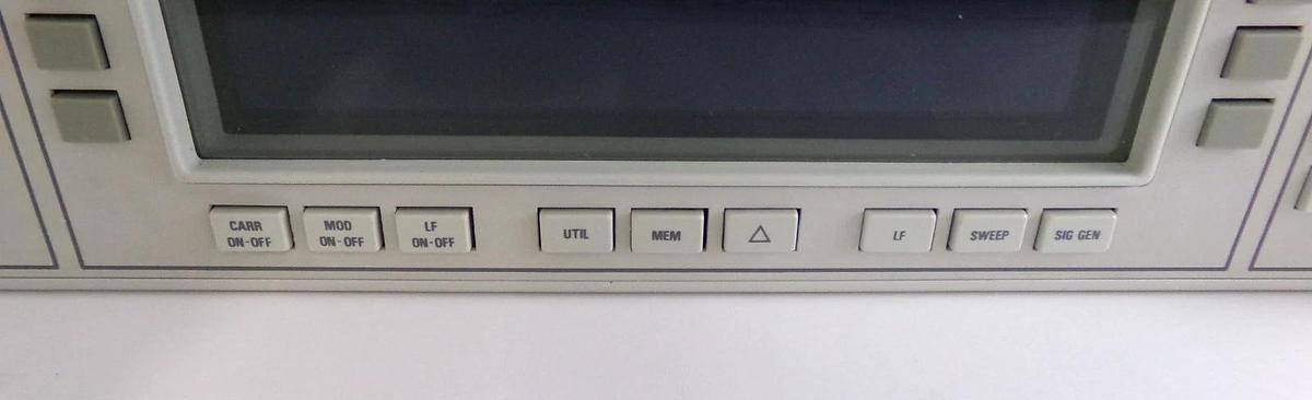Used IFR 2040 10khz-1.35Ghz Low Noise Signal Generator Opt. 2 9.15 Error 27 Untested