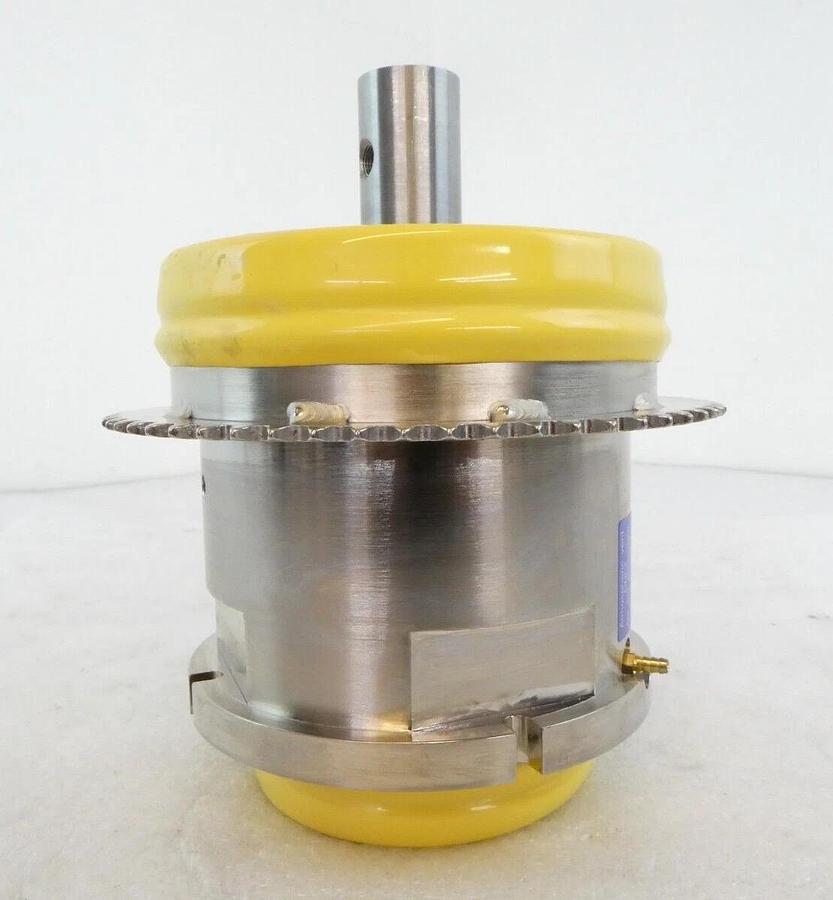 Used MetalFlex 54-166533E PVD Geared Vacuum Feedthrough Spindle 35-114294 Working