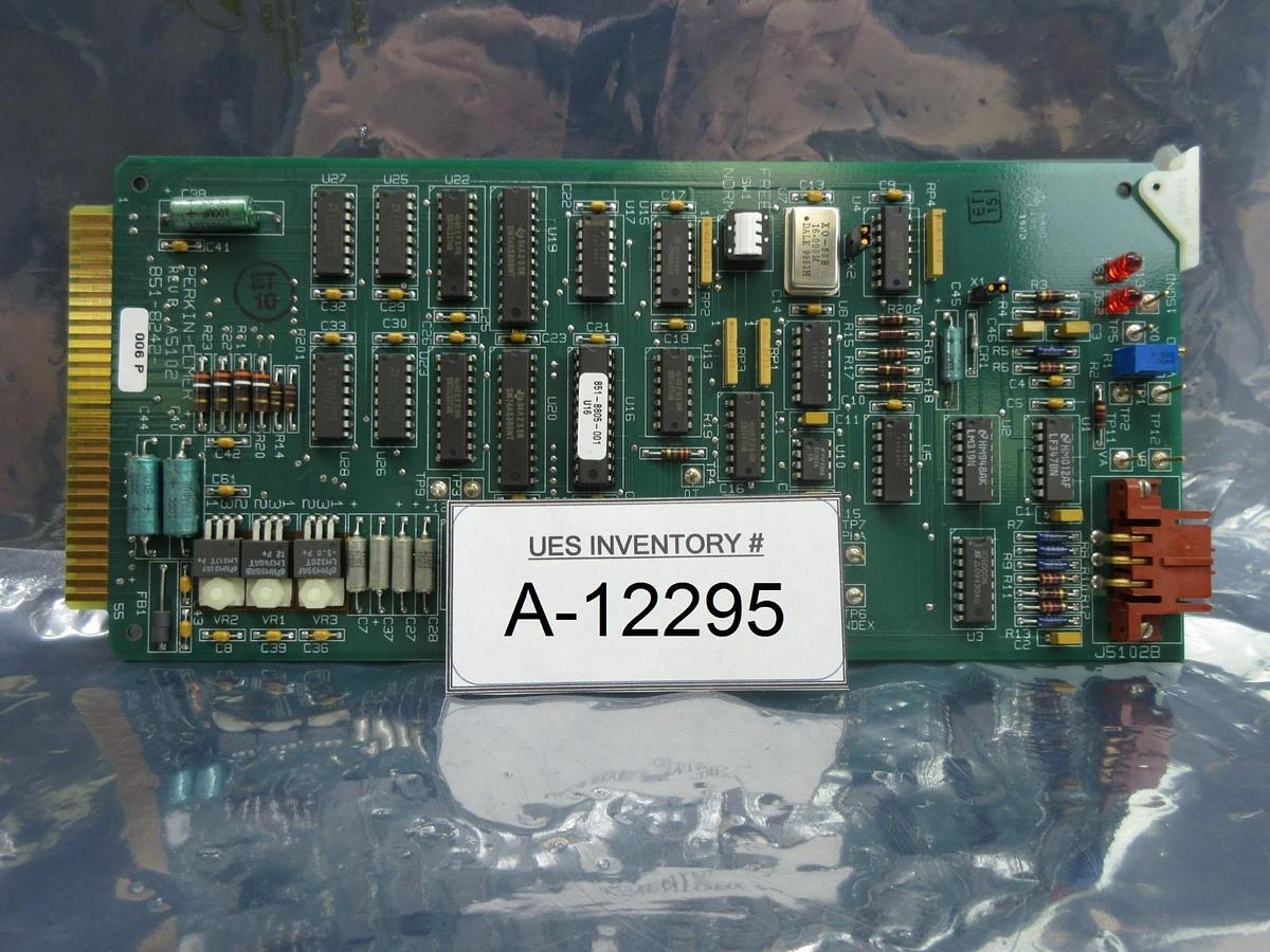 Used Perkin-Elmer 851-8242-006 Processor PCB Card Rev. P SVG ASML 90S Used Working
