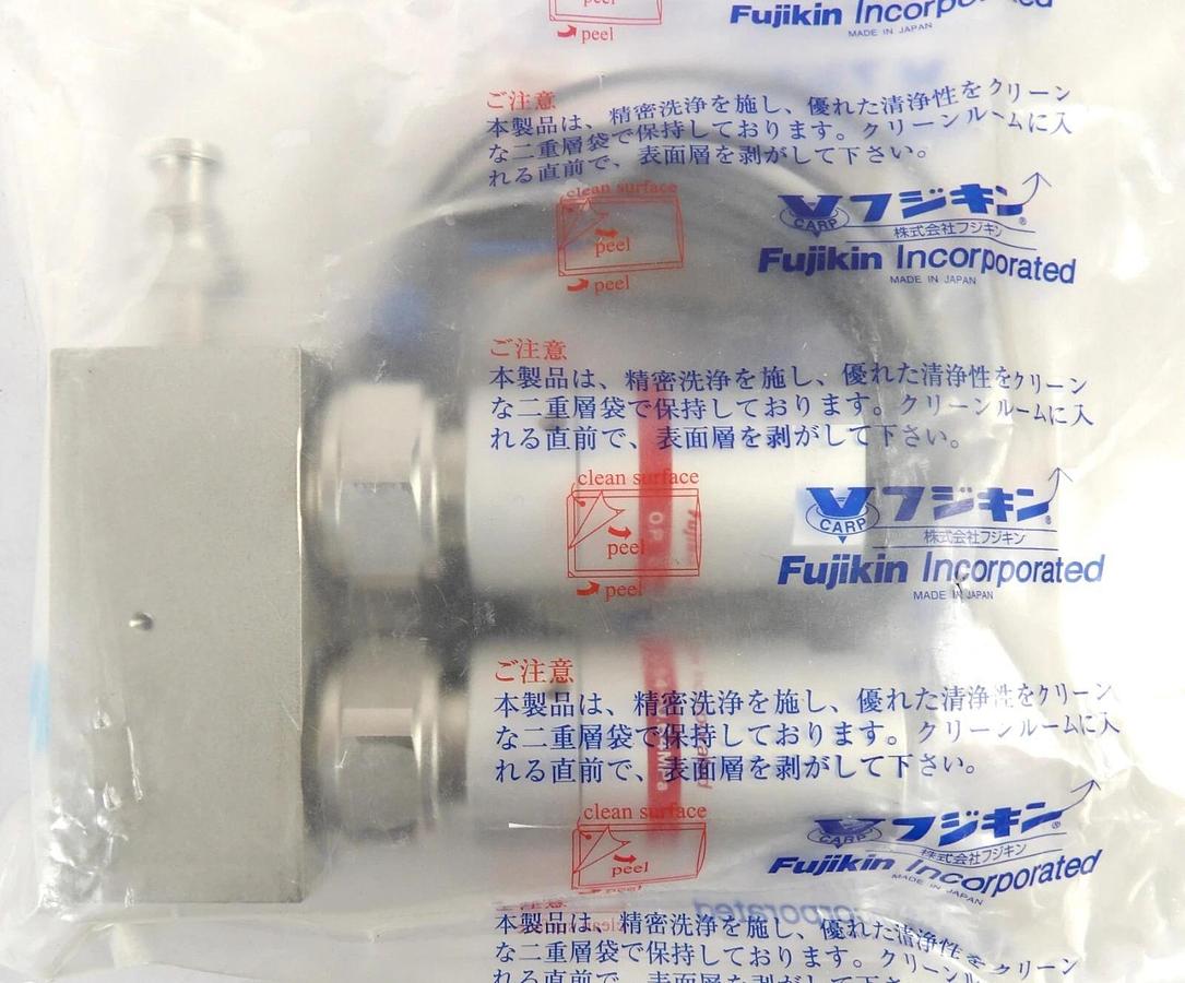 Used Fujikin FBDAL-RS20-9.52X6.35-2B3-PA-LFN Diaphragm Valve Assembly New Surplus