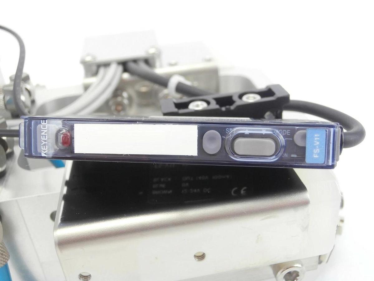 Used BL Autotec QC-20C-S44 Robot End-Effector Exchange System with Rail Guide Working
