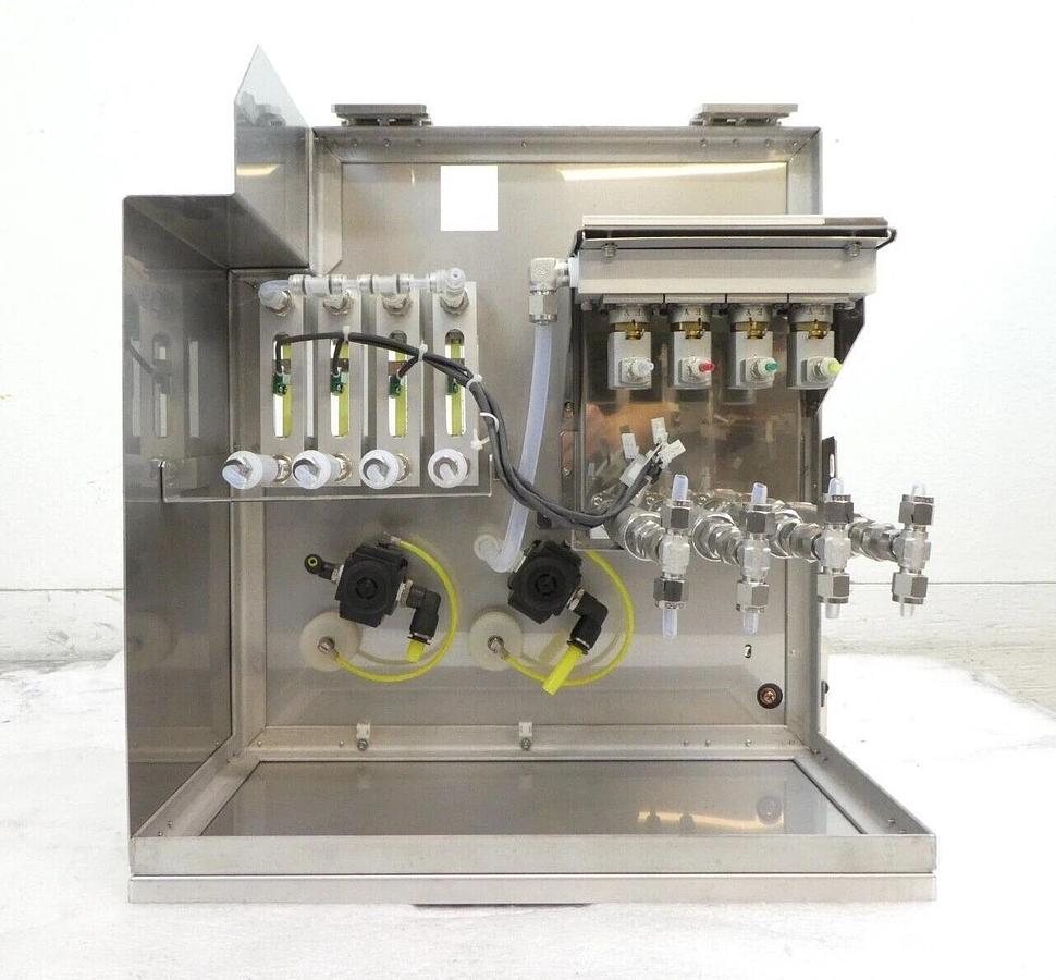 Used TEL Tokyo Electron CHP Ejector Drive/Cooling Pneumatic Gas Panel ACT12 Working
