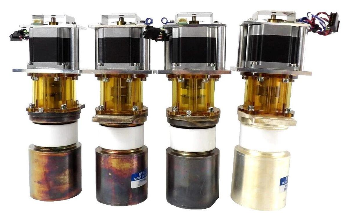 Used Meivac SCV-514M Vacuum Variable Capacitor RF Matcher RMN0206-01 Lot of 4 Working