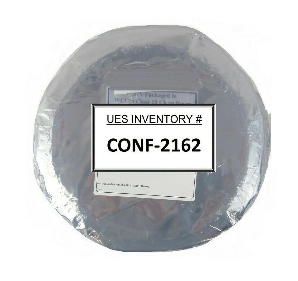 Refurbished AMAT Applied Materials 91-01228RW Insulator Pinless Quartz 8" SNNF Refurbished