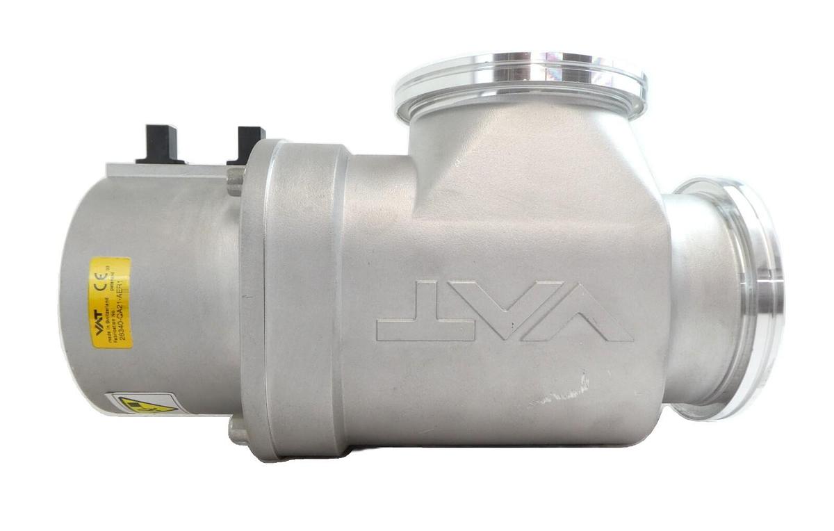 Used VAT 26340-QA21-AER1 High Vacuum Angle Valve Series 26 AMAT Producer Working