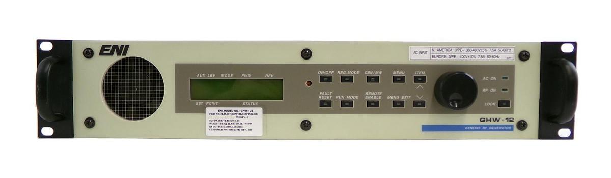 Used GHW-12Z Genesis ENI Power Systems GHW12Z-13DF2NH-002 RF Generator Working