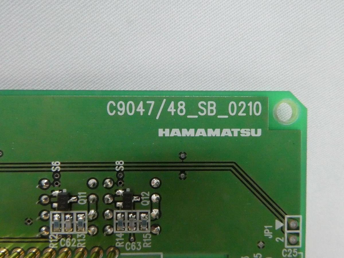 Used Hamamatsu C9047/48_SB_0210 Interface Board PCB Nikon NSR-S205C Working Spare