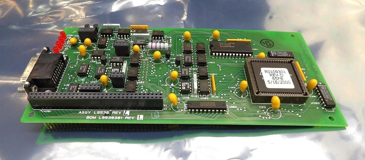 Used Varian L953 Leak Detector PCB Board Assembly L9536301 Working Surplus