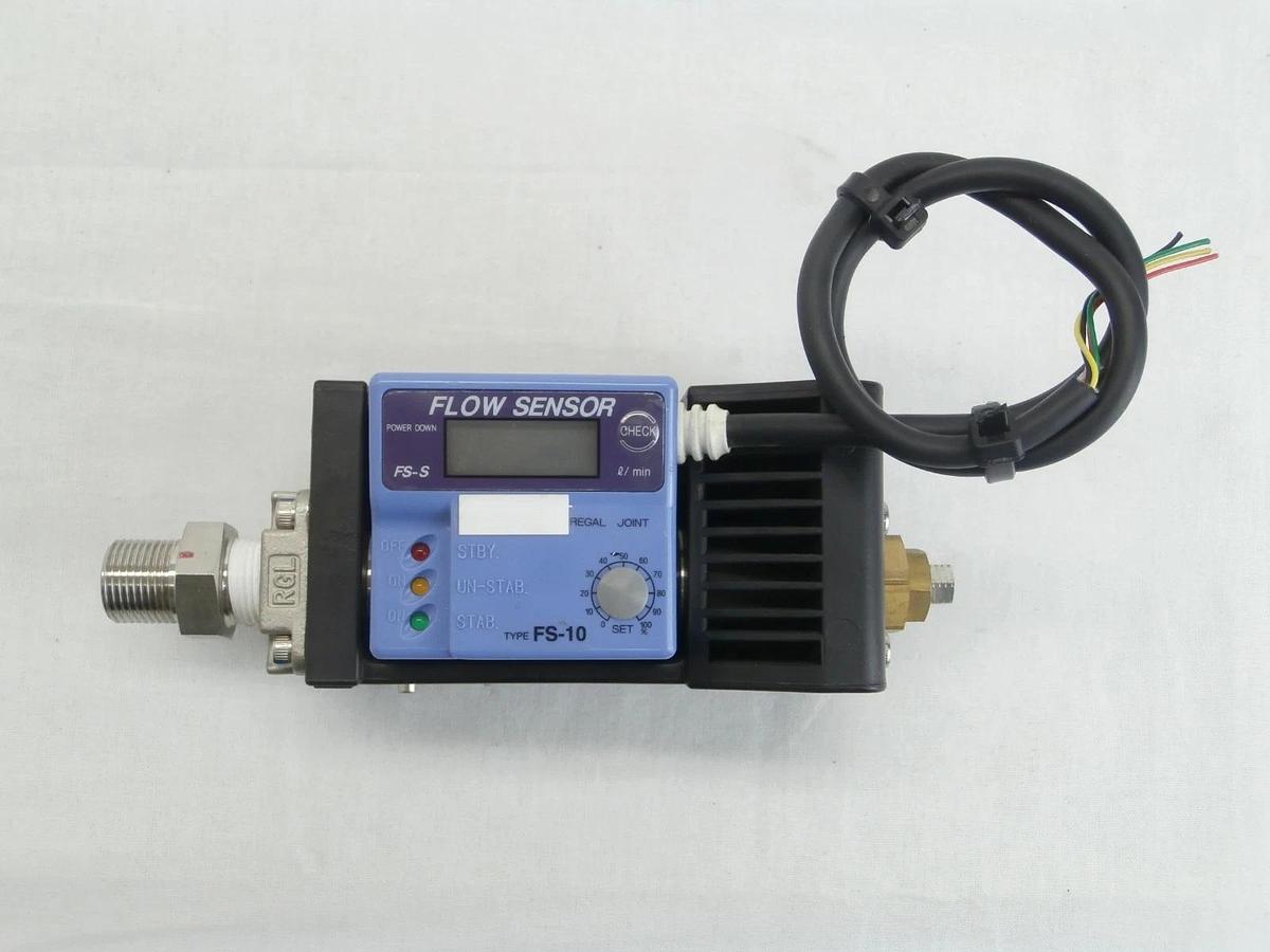 Used Regal Joint FS-10S Flow Sensor FS-10 Reseller Lot of 2 Used Working
