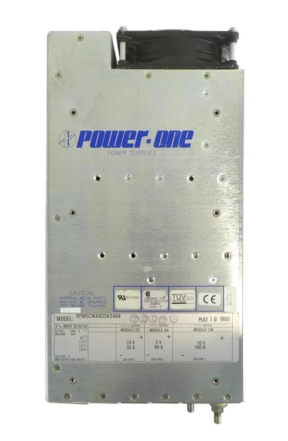 Used Power-One RPM5CWA8D5KS464 Switching Power Supply Module 4000W Working Surplus