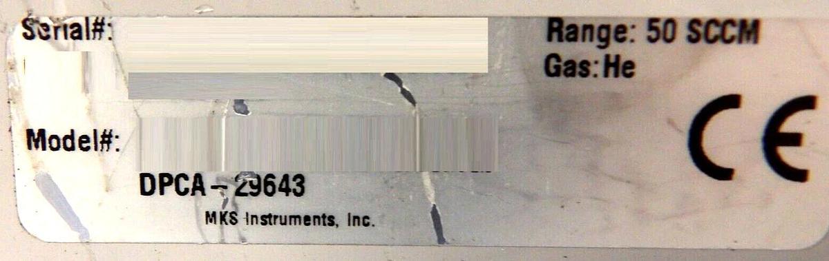 Used MKS Instruments DPCA-29643 Dual-Zone Pressure Controller Type DPC Working