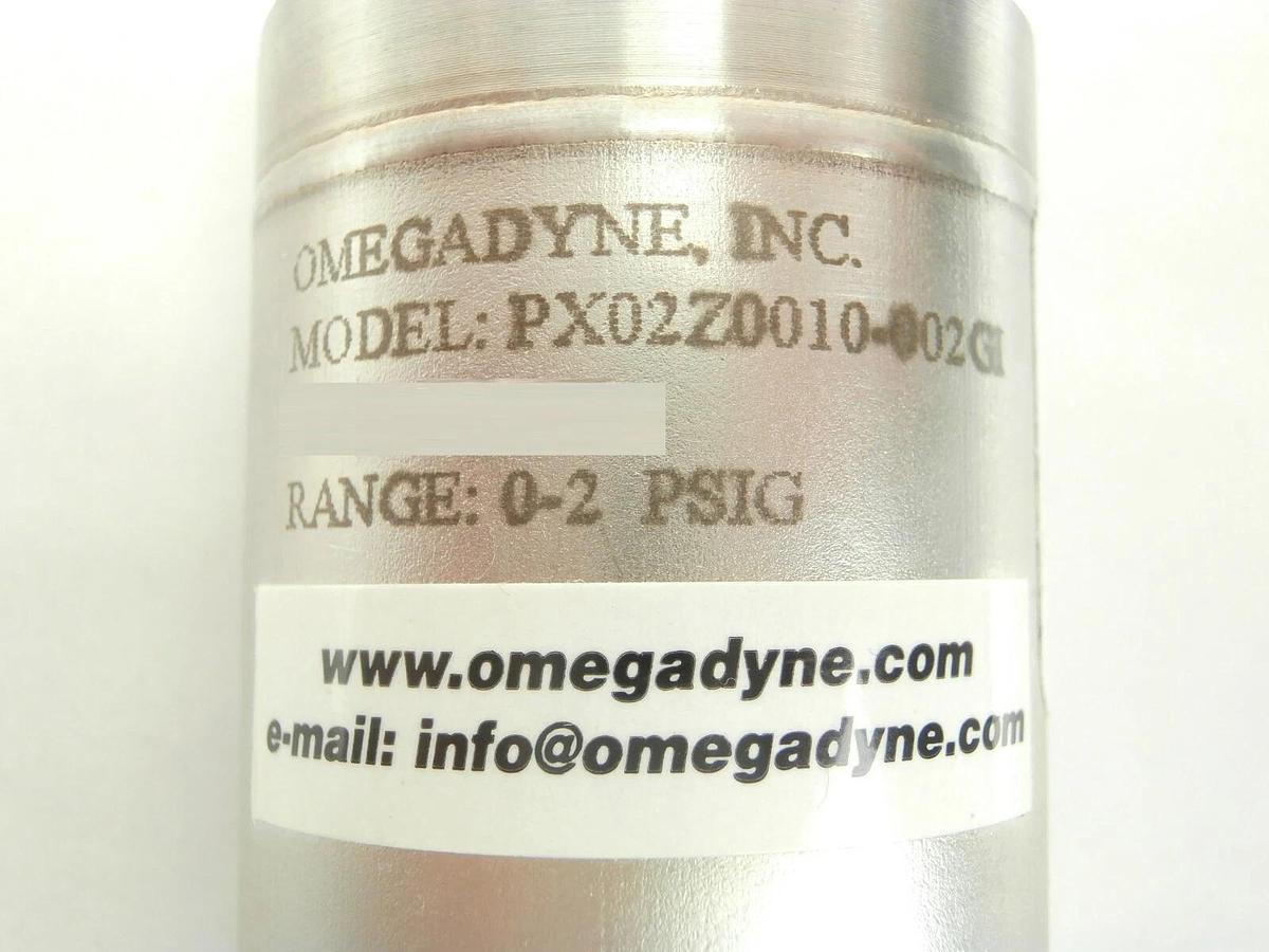 Omega Engineering PX02Z0010-002GI Transducer 0-2 psig Omegadyne New Spare