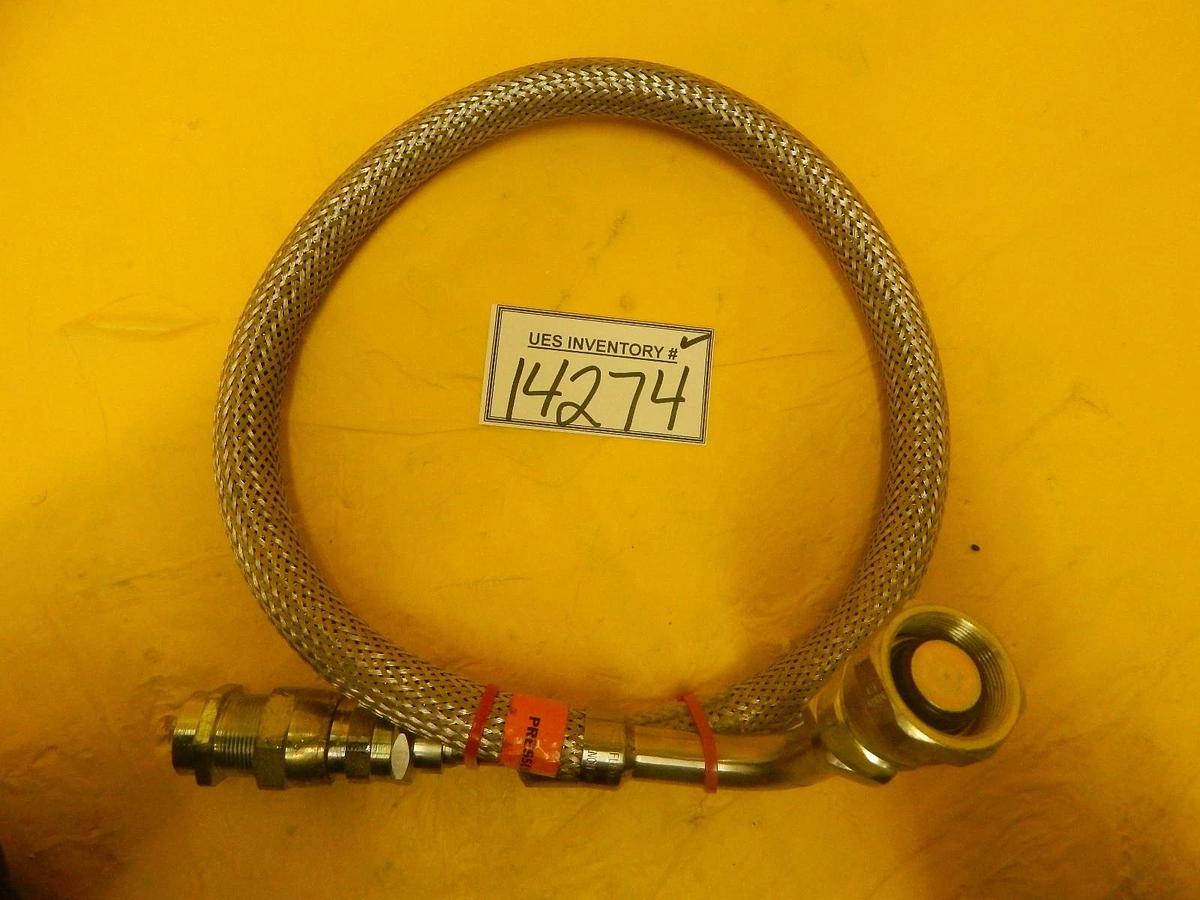 Used CTI-Cryogenics 8043074 Cryopump Helium CryoLine Hose MRC Eclipse Star Working