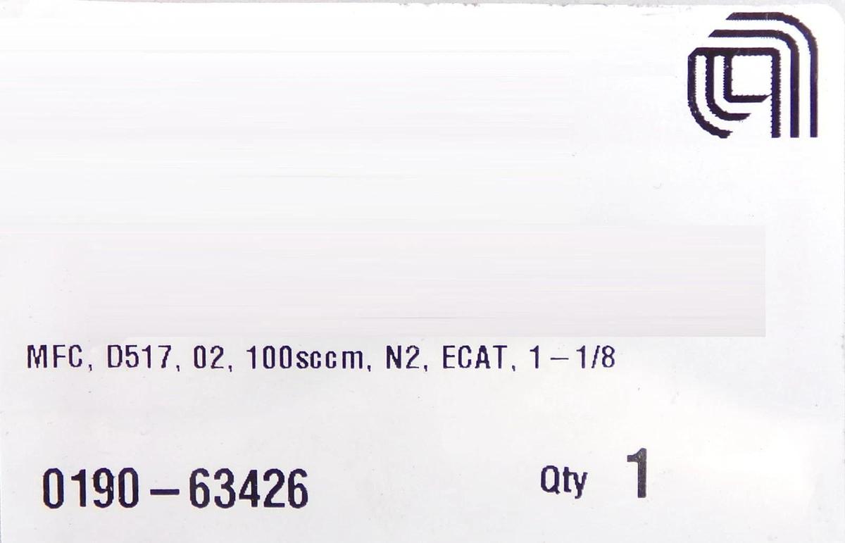 Horiba STEC D517MG Mass Flow Controller MFC CRITERION D500 AMAT 0190-63426 New